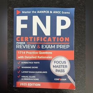 FNP Certification Exam Prep Book - Blue